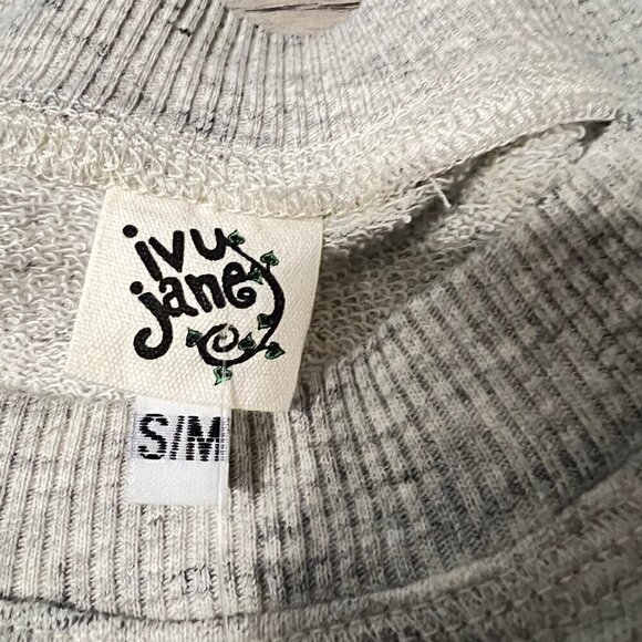 NWT ivy jane boho chic top mixed material.  Size S/M. - Picture 6 of 8